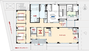 デイサービス間取り